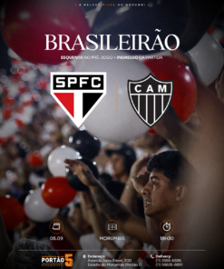 BRASILEIRÃO - SÃO PAULO FC x ATLÉTICO MG