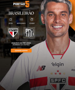 BRASILEIRÃO - SÃO PAULO FC x SANTOS FC