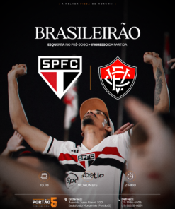 BRASILEIRÃO - SÃO PAULO FC x EC VITÓRIA